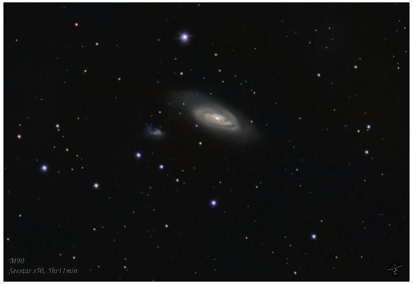 M90 with Seestar s50